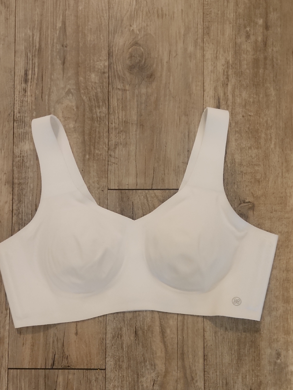 Honeylove White Seamless Wireless Bra
